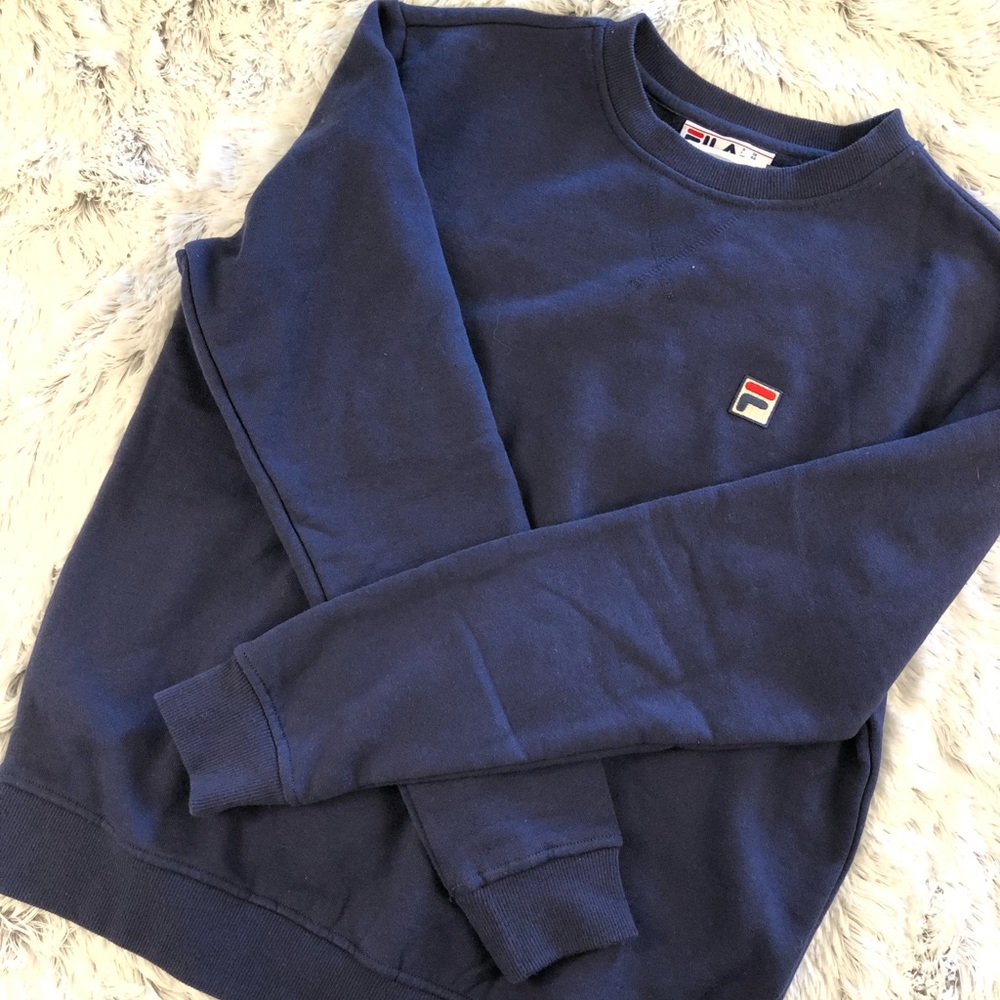 Fila womens Navy colored sweatshirt